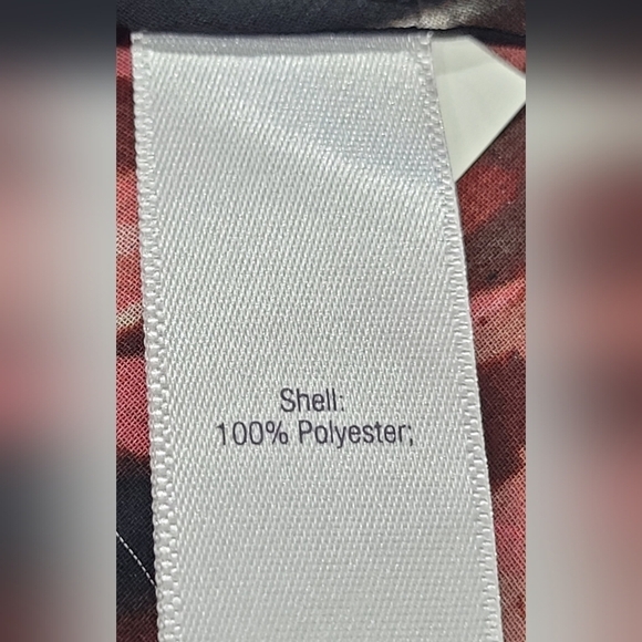 Jennifer Lopez 0X Floral Sheer Long Sleeve Button Down Blouse - Picture 4 of 5